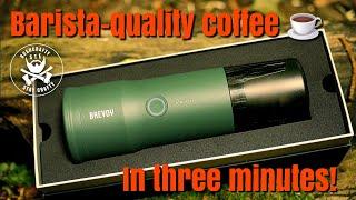 Brevoy instant espresso maker Bushcraft coffee at its best 15% off