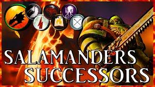 SALAMANDERS SUCCESSOR CHAPTERS - Promethean Emancipators  Warhammer 40k Lore