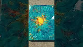 Emerald Dragons Breath In The Sun by KOTO #healingart #arte #art #canvaspainting #acrylic