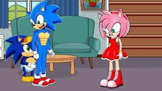 So Sorry Amy Mama...Very Sad Story Sonic Family  F8 Animation FNAF Stories Compilation