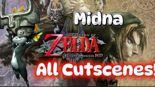 All Midna Cutscenes  The Legend of Zelda Twilight Princess