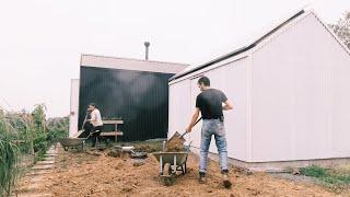Amazing Waste Water Recycling System  Building Off Grid Cabin