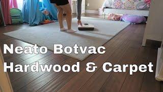 Neato Botvac Kids Bedroom Cleaning Hardwood and Carpet Review