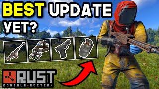 BEST Rust Console UPDATE So Far? - New Monument Weapons Night Vision and MORE