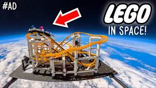 I Sent a LEGO Rollercoaster to SPACE