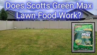 Does Scotts Green Max Lawn Food Fertilizer Work? - 1 Week Test  See The Results.