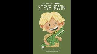 Flip Through Little People Big Dreams  Steve Irwin book - Children Reading Story Time