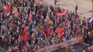 Leonid Kharitonov during the Immortal Regiment March 09.05.22