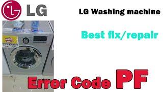 PF PF Error Code pf error code lg washing machine error code pf