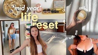 mid year life reset vlog 6 month check in big changes goal setting new apartment