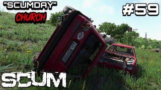 FLIPPING OUR INDESTRUCTIBLE CARS - Scumday Church ft. Irish Jamie & Spudd  PART 59