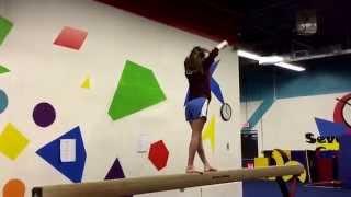 Dixie Cup Beam Routine