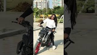 EXHAUST ️@MTGIRLPURVI #bikergirl #mtgirlpurvi #shortvideo #youtubeshorts #youtube #mt15