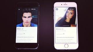 Tinder Experiment Men VS Women