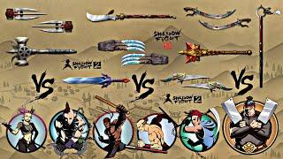 Shadow Fight 2  Mythical Weapons vs Butcher and Bodyguards  2024