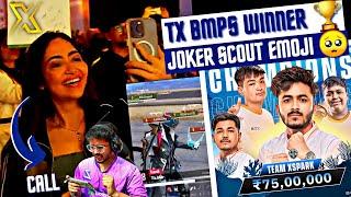 Xspark Champion  Scout Call Kaashvi Reaction  Bmps Joker Swag Dance 