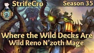 Hearthstone Wild Reno NZoth Mage Where the Wild Decks Are