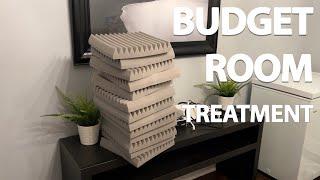 Great LOW BUDGET Room Treatment Panels