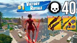 40 Elimination Solo Vs Squads  Build  GameplayNEW GAMEMOD Fortnite Reload 