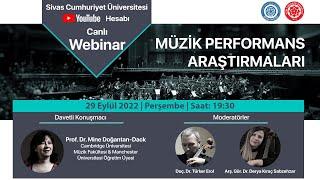 Müzik Performans Araştırmaları Üzerine Söyleşi