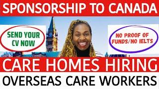 Relocate To Canada Without IELTS  Care Homes Giving Free Work Permit To Overseas Caregivers