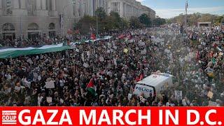 LIVE as Pro-Palestinian Protesters MARCH for GAZA in Washington D.C.