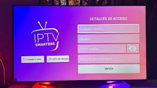 IPTV SMARTERS PRO 4.0 Cómo INSTALAR en  CUALQUIER TV  con Downloader CODIGO 815502