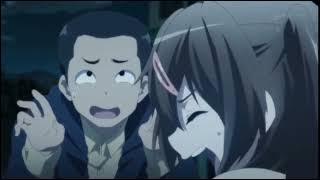 Cute anime girl gets groped by pervert