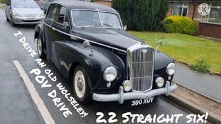 1954 50s Wolseley 680 POV Drive and Walkaround Vintage Veteran Classic British Morris Coachbuilders