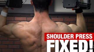 Overhead Shoulder Press 3 MISTAKES