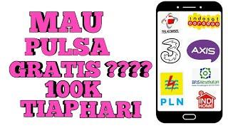 Cara Mendapatkan Pulsa Gratis Telkomsel Indosat Tri dan Axis Dengan Cepat