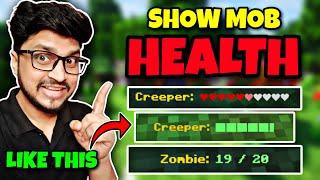 How To Show Mob Health in Your Server Aternos  Action Bar Health Plugin Aternos Minecraft