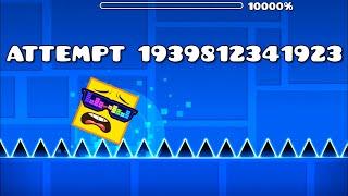 Sunny Plays HARD Geometry Dash...