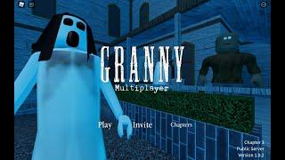 Roblox Granny Multiplayer Chapter 3 Version 1.0.2 II Gate escape II Full Gameplay No deaths #2