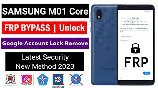 Samsung M01 Core Frp Bypass Android 11  Samsung M01 Core Google Account Remove