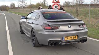 680HP BMW M6 F06 Gran Coupe with Akrapovic Exhaust - LOUD Accelerations Revs Drag Racing