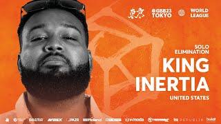 KING INERTIA   GRAND BEATBOX BATTLE 2023 WORLD LEAGUE  Solo Elimination