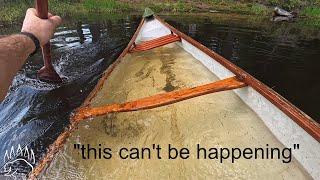 How To FIX A HOLE In Your Canoe Without Any Supplies