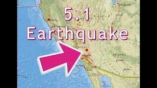 Breaking 5.1 Earthquake Southern California. Monday 7292024