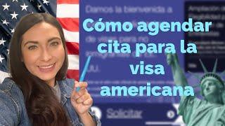 🟢Como agendar cita para renovar o sacar visa americana 