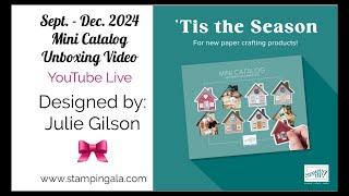 Stampin Up September - December Mini Catalog 2024 Unboxing