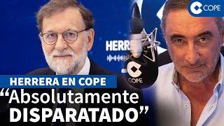 Mariano Rajoy con Herrera La amnistía es un fraude. Es inmoral