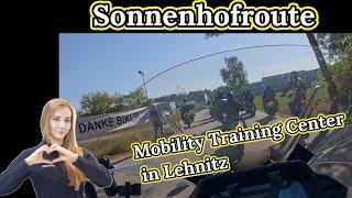 Sonnenhofroute * Teil 4 * Fahrt zum Mobility Training Center in Lehnitz * Yamaha Tricity 300