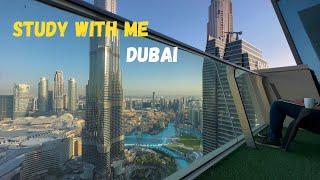 4K  Study With Me in Dubai with LoFi music