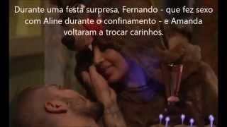 BBB 15 Fernando troca carícias sensuais com Amanda 18032015