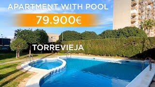  HOT OFFER 79.900€  Apartment in private urbanization with pool in Torrevieja