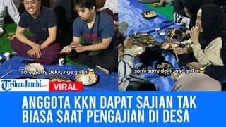 Viral Anggota KKN Di Tulungagung Dapat Sajian Tak Biasa Saat Pengajian Di Desa