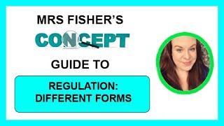 Media Studies Concepts - Different forms of Regulation