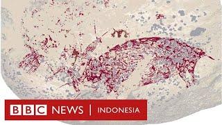 Lukisan cadas tertua di dunia berumur 51.200 tahun ditemukan di Indonesia - BBC News Indonesia
