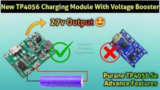 New TP4056 Charging Module With Voltage Booster  Voltage Booster  J5019  HW-357  Charging Module